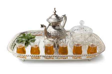 arabic moroccan mint tea