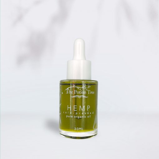 organic hemp oil nz cold pressed face facial skincare antiaging the potion tree