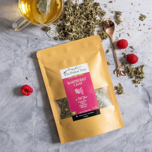 raspberry leaf tea nz organic natural leaves uterus pregnancy labor labour herbal new zealand the potion tree
