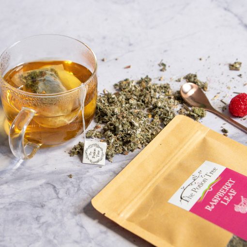 raspberry leaf tea nz organic natural leaves uterus pregnancy labor labour herbal new zealand the potion tree