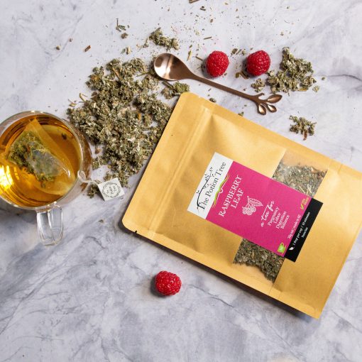 raspberry leaf tea nz organic natural leaves uterus pregnancy labor labour herbal new zealand the potion tree
