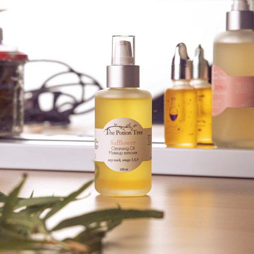 nz Safflower cleansing oil makeup remover waterproof melting anti ageing natural organic efficient new zealand french
