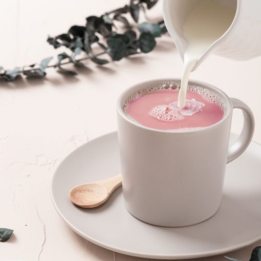nz healthy organic pink beetroot chai latte antioxidant anti inflammatory homemade recipe digestion comforting new zealand the potion tree